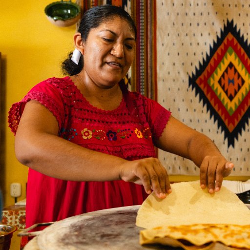 Team person from las flores de oaxaca restaurant